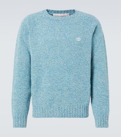 VLogo Signature virgin wool sweater