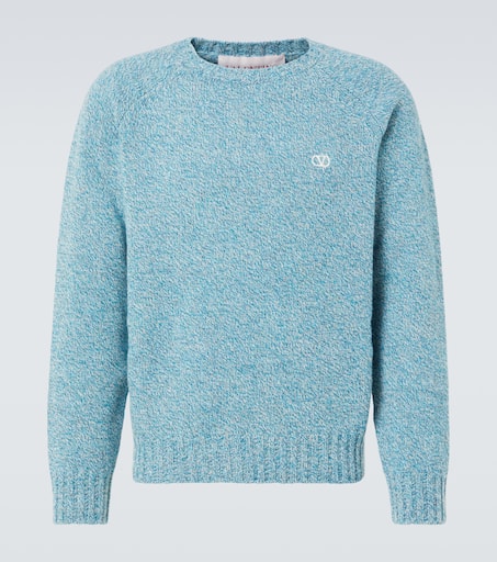 VLogo Signature virgin wool sweater
