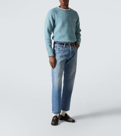 VLogo Signature virgin wool sweater