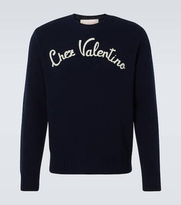 Chez Valentino virgin wool sweater