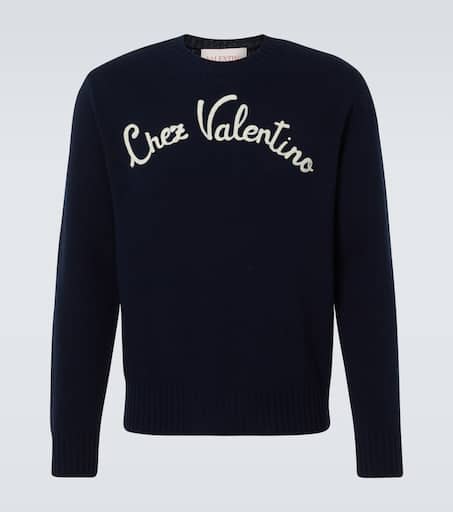 Chez Valentino virgin wool sweater
