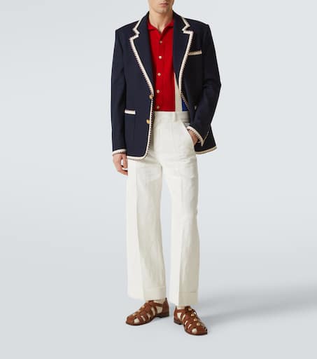 Striped cotton shirt