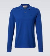 Cotton polo sweater