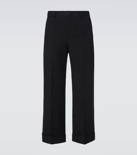Virgin wool tuxedo pants