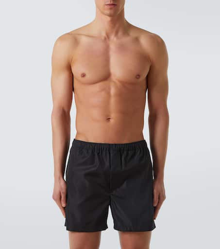 Logo swim trunks