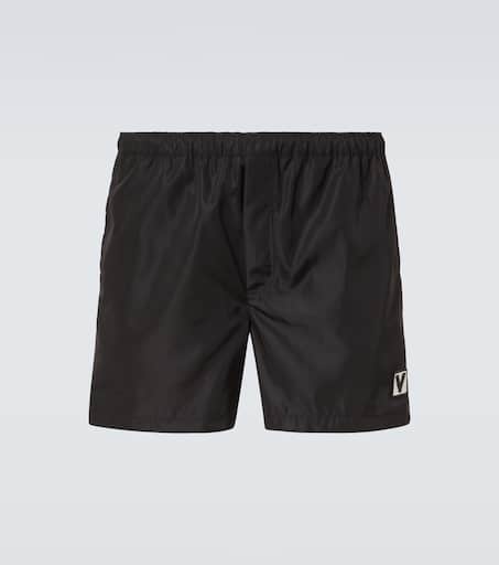 Logo swim trunks
