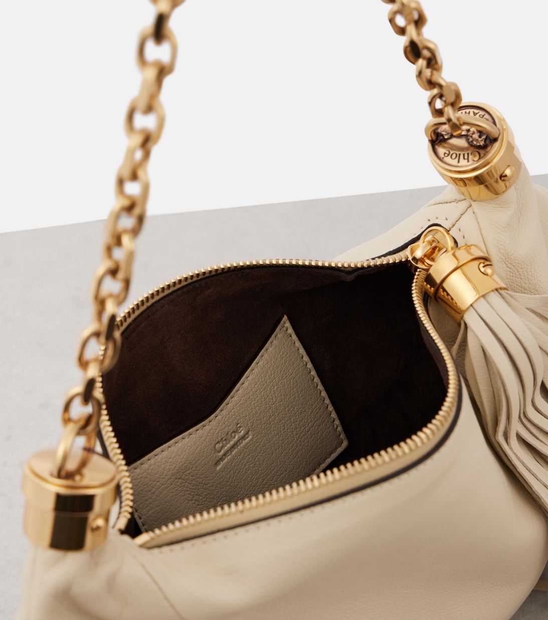 Foulard Small leather shoulder bag