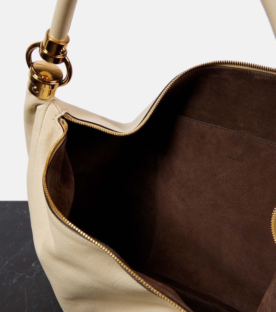 Foulard Medium leather shoulder bag