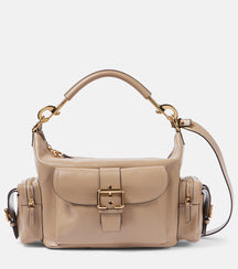Medium leather camera bag