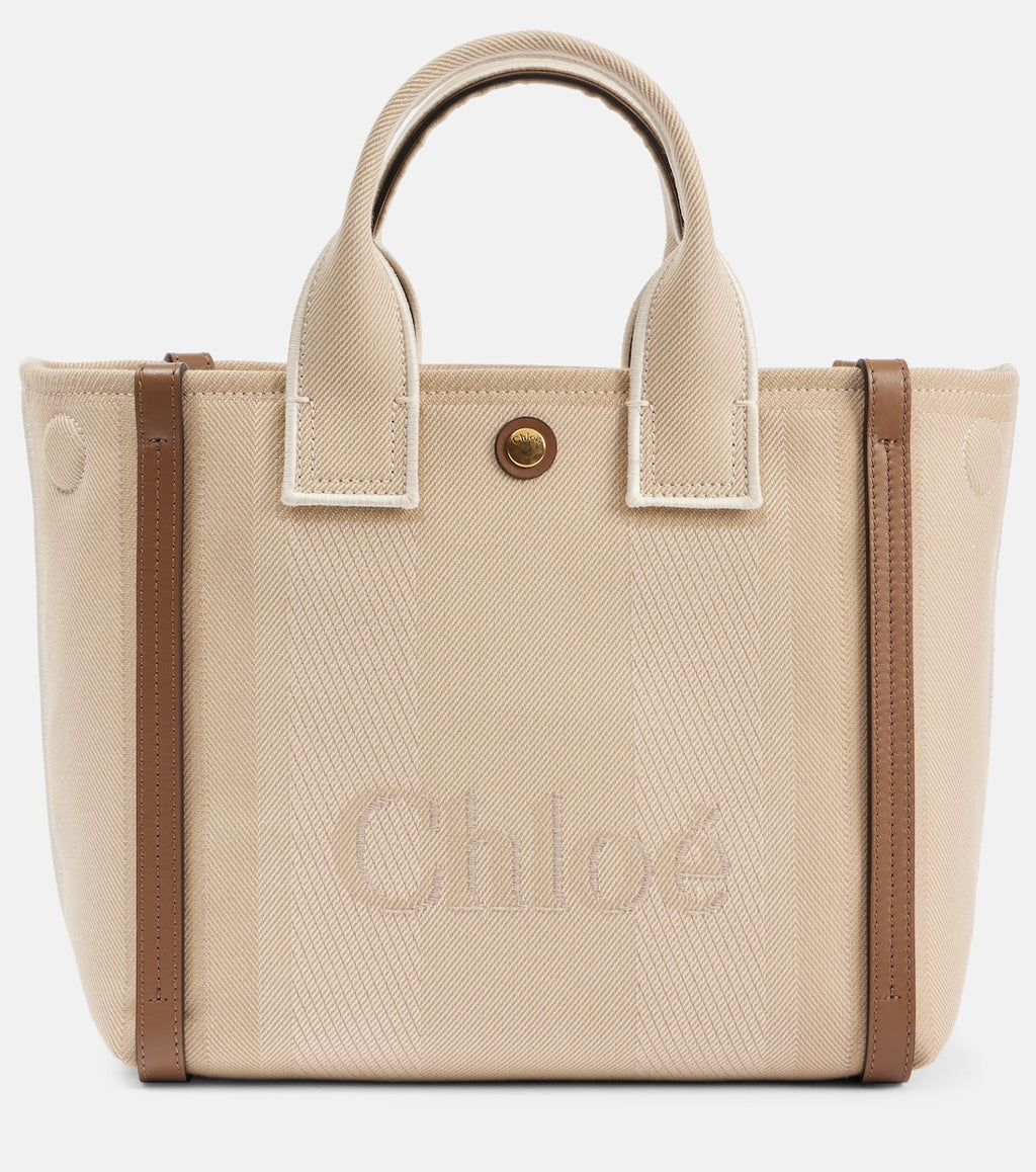 Chloé Carry Small canvas tote bag