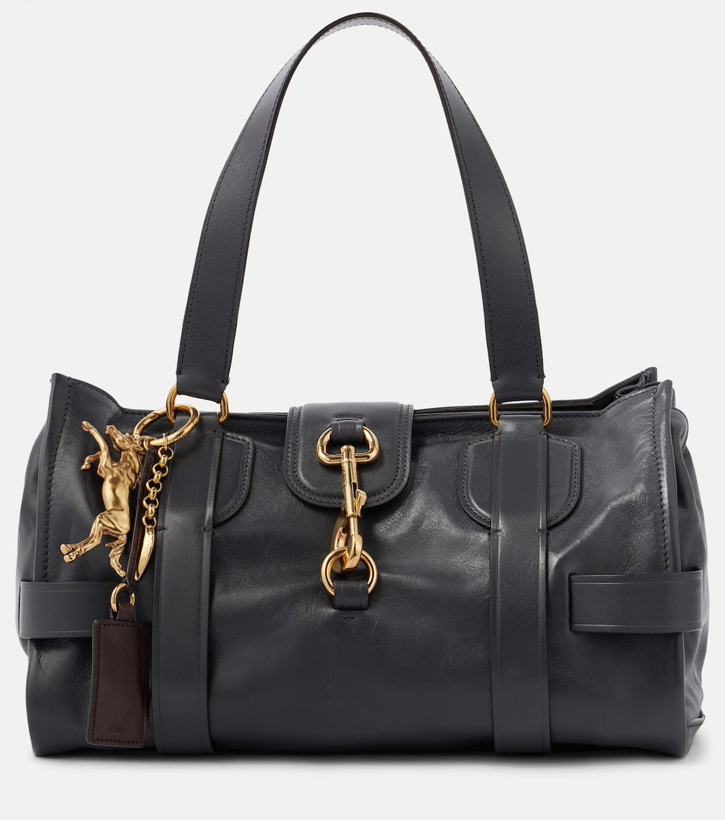 Kerala 25 Large leather shoulder bag