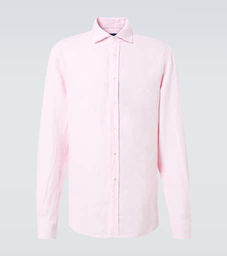 Linen Oxford shirt