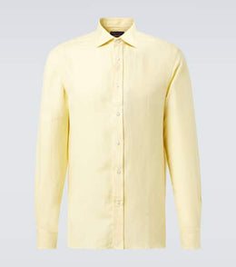 Aston silk and linen shirt