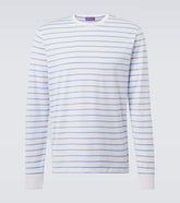 Striped cotton jersey T-shirt
