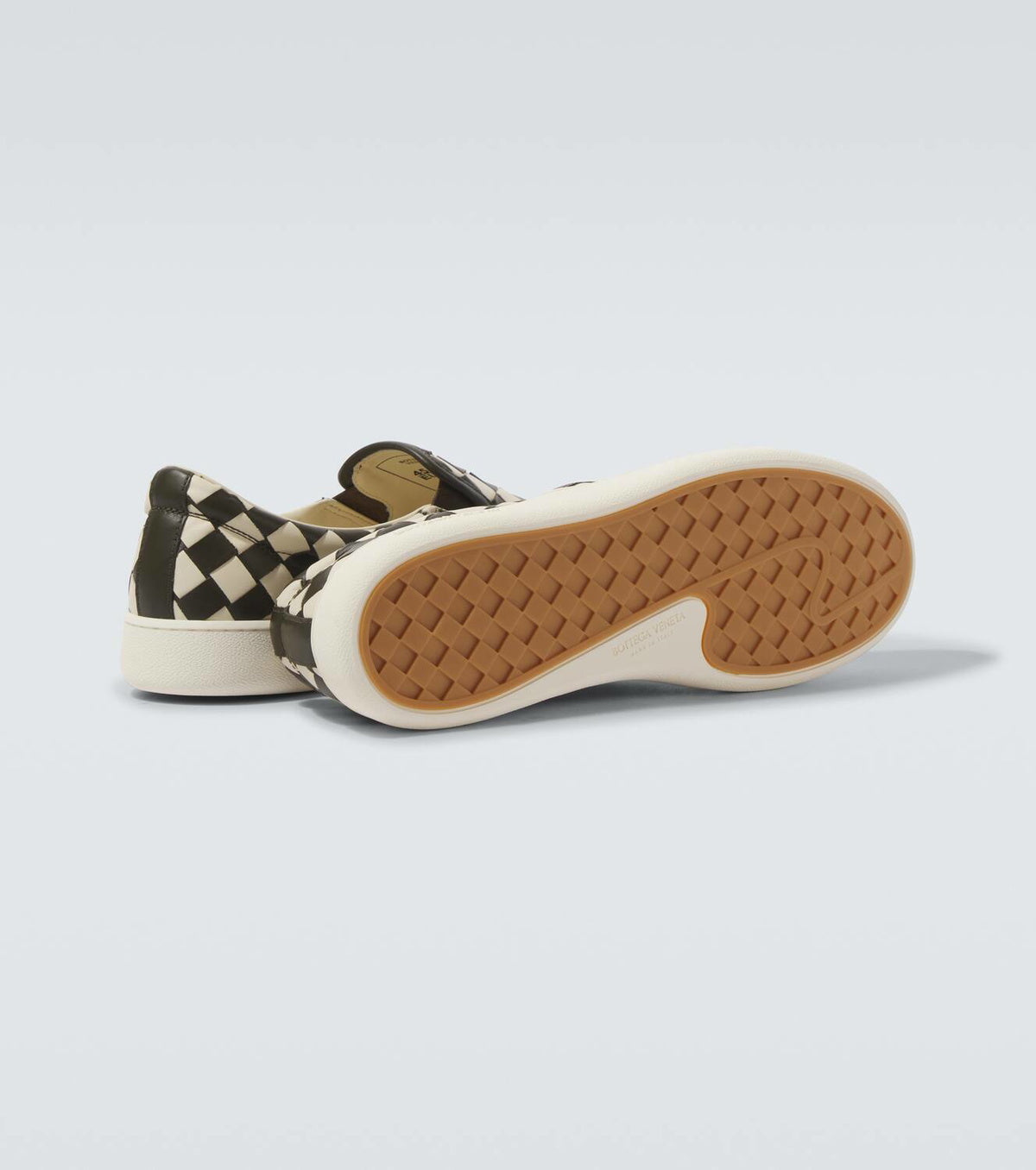 Bottega Veneta Sawyer Intrecciato leather slip-on sneakers