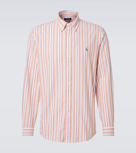 Striped cotton Oxford shirt