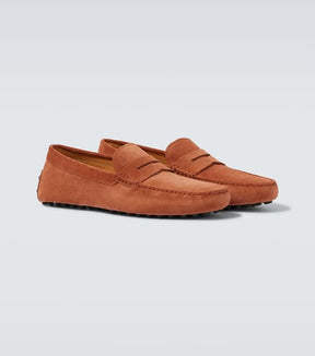 Gommino suede driving shoes