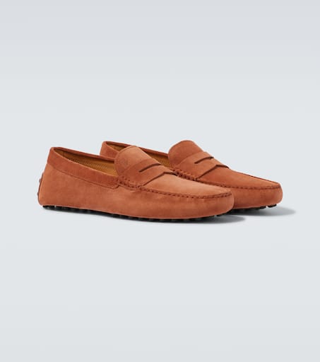Gommino suede driving shoes