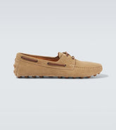 Gommino Bubble suede driving shoes