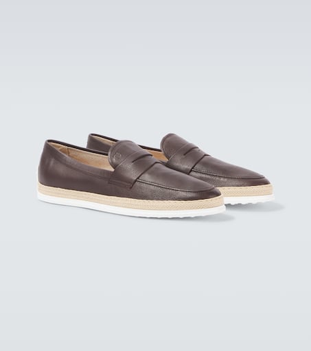 Mocassino leather loafers