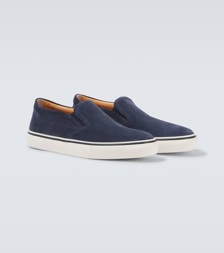 Pantofola suede sneakers