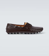 Gommino leather driving shoes