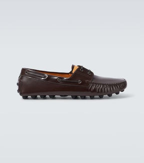 Gommino leather driving shoes