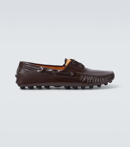 Gommino leather driving shoes
