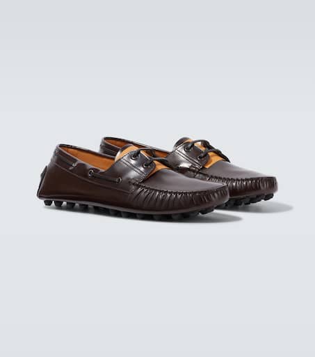 Gommino leather driving shoes