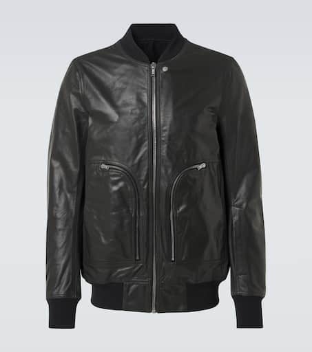 Bauhaus Flight leather bomber jacket