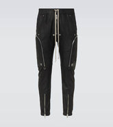 Bauhaus leather cargo pants