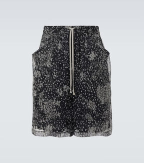 Lido silk shorts