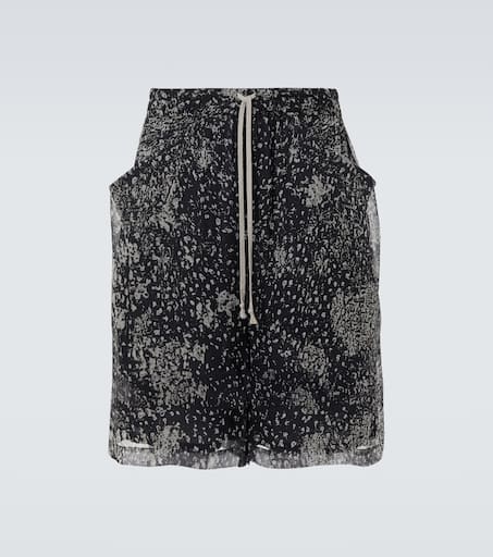Lido silk shorts