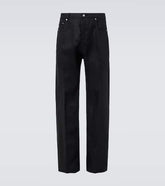 Geth linen wide-leg pants