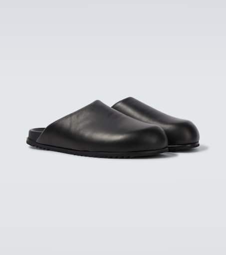 Granola leather mules