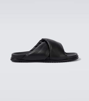 Donut Granola leather sandals