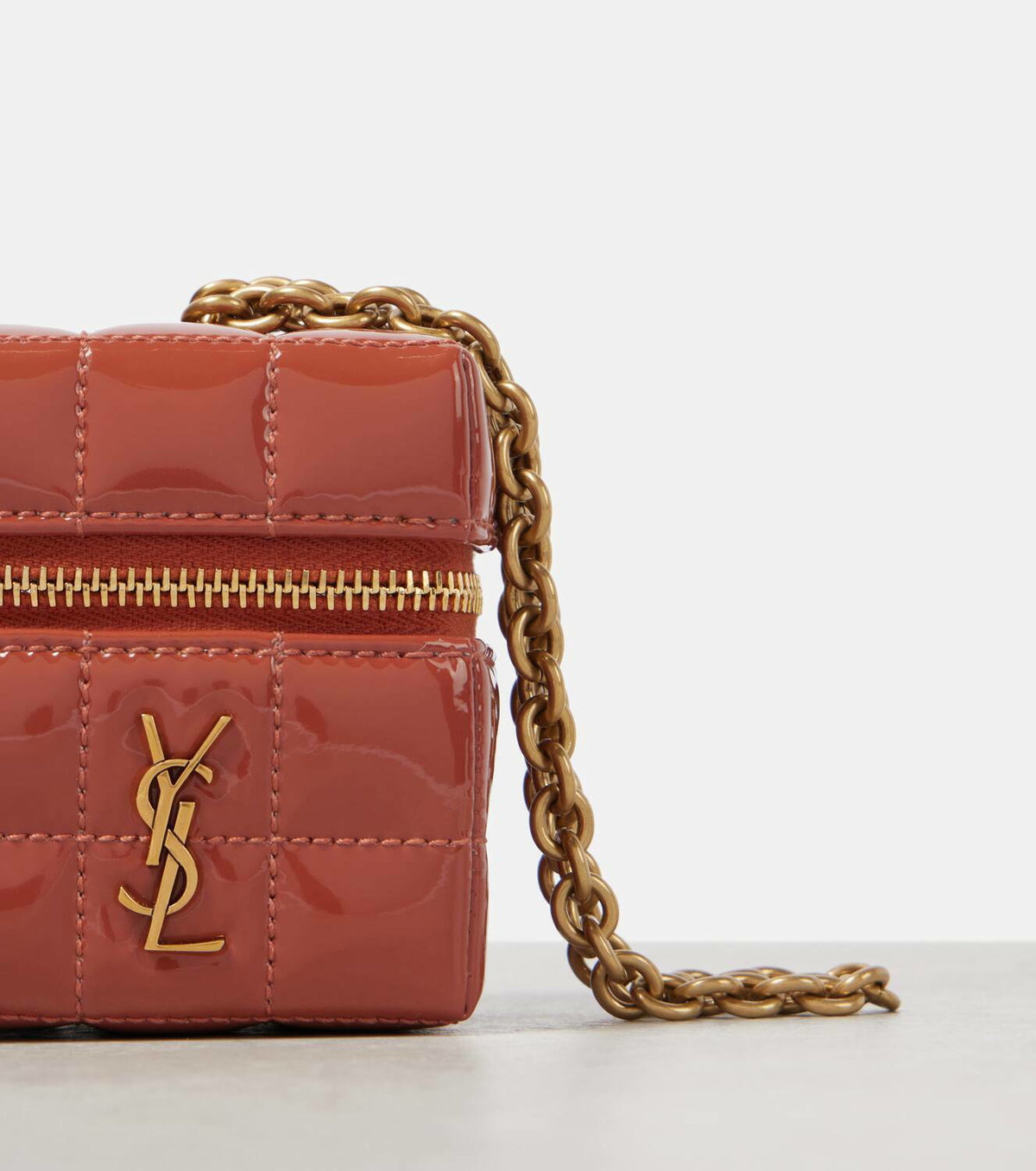 Saint Laurent Cassandre Mini matelassé leather bag