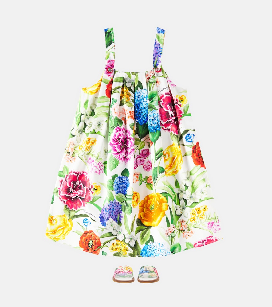 Floral cotton dress