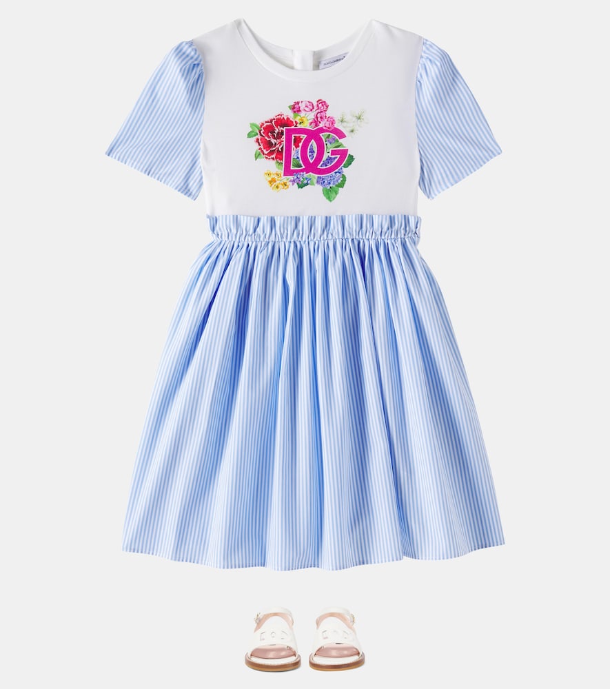 DG striped cotton dress
