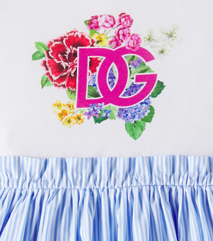 DG striped cotton dress