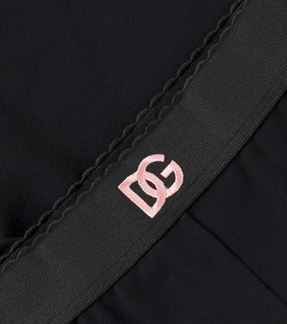 Cotton-blend leggings