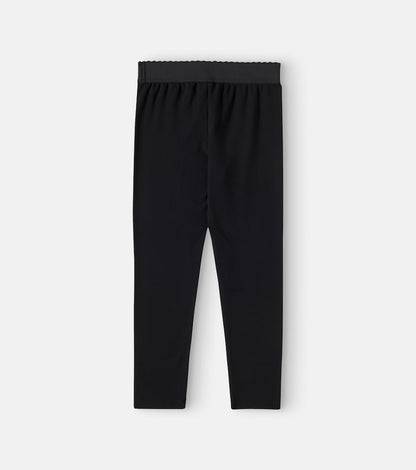 Cotton-blend leggings