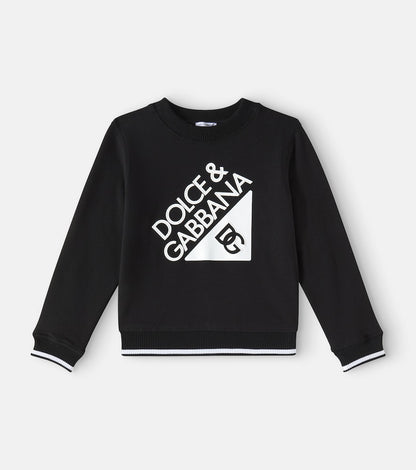 Logo cotton jersey sweatshirt