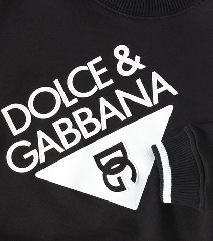 Logo cotton jersey sweatshirt