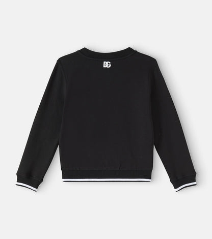 Logo cotton jersey sweatshirt