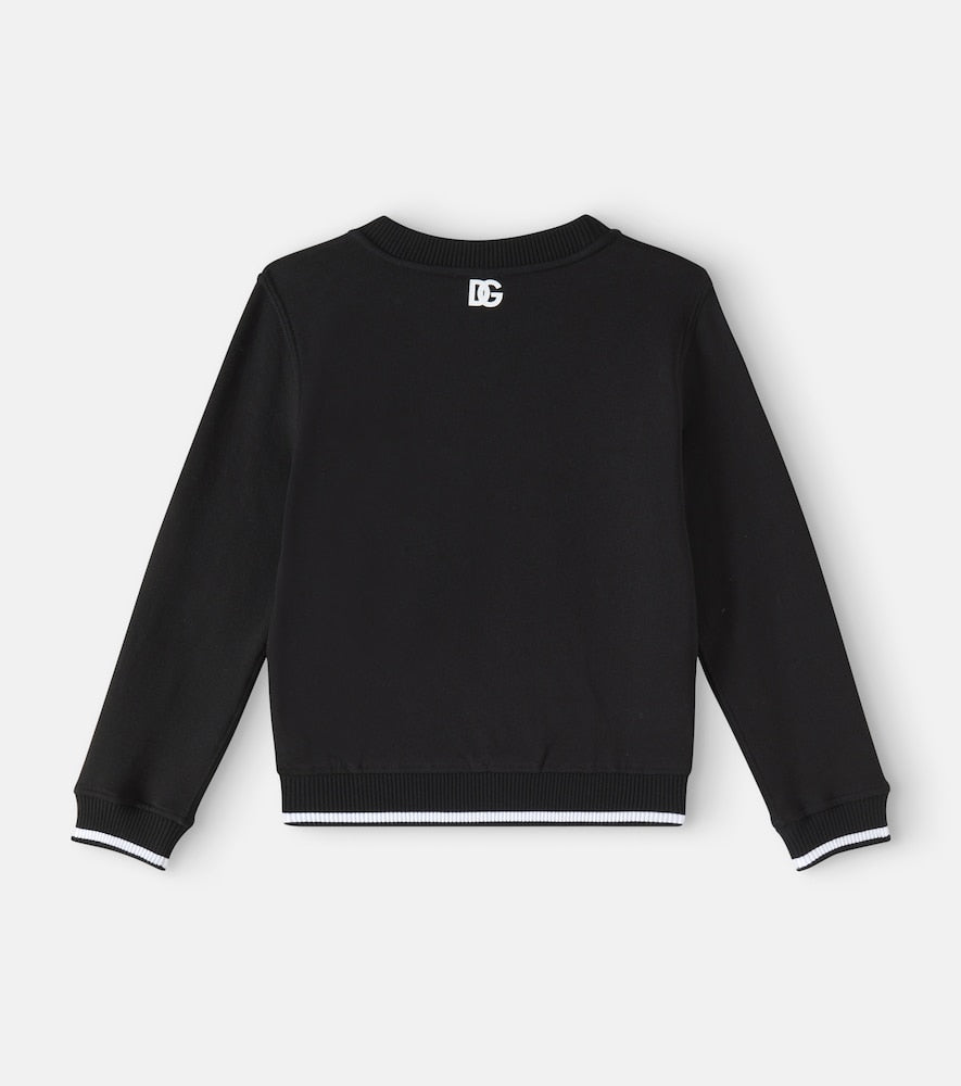Logo cotton jersey sweatshirt