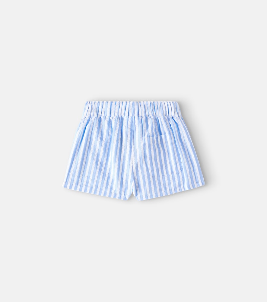 Baby cotton seersucker shorts