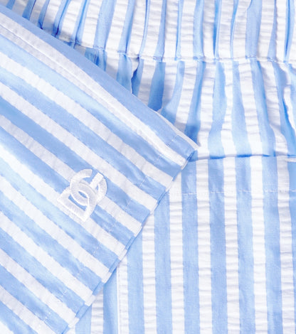 Baby cotton seersucker shorts