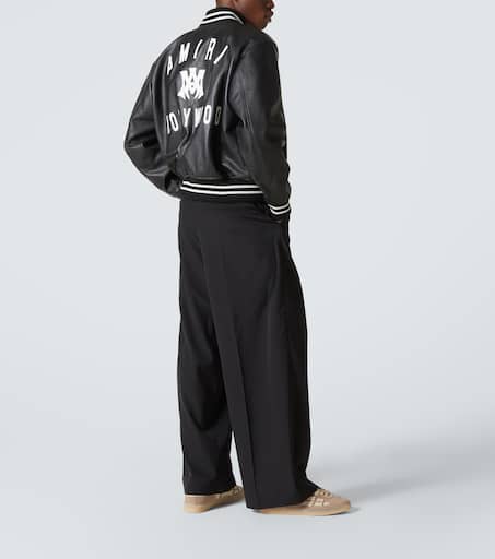 MA Hollywood leather bomber jacket