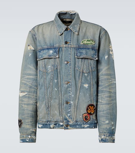 Vintage Pegasus distressed denim jacket
